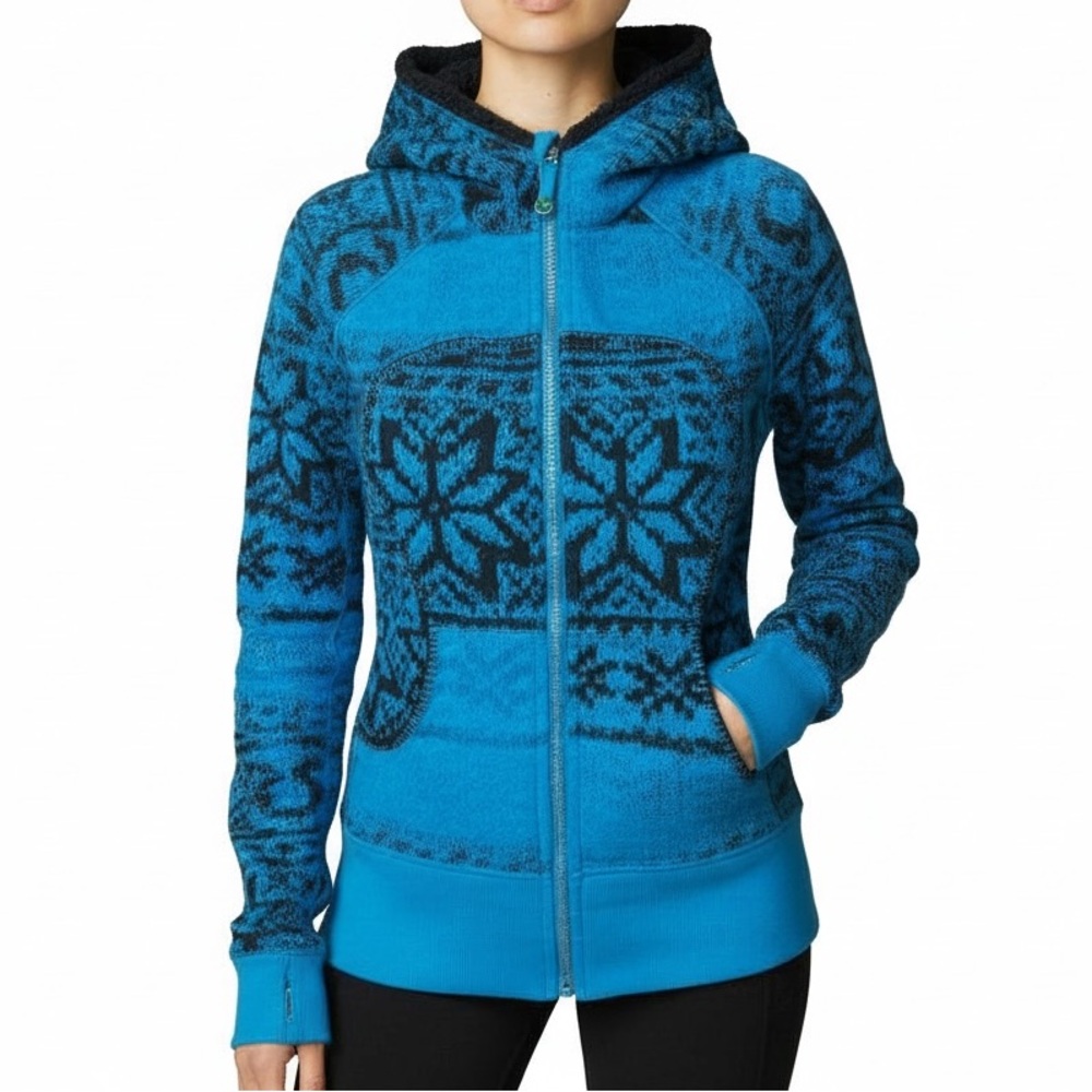Lululemon Fair Isle Scuba Hooded Sweatshirt
